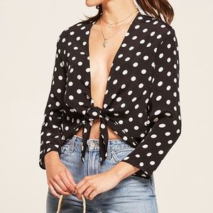 Reformation Casablanca top